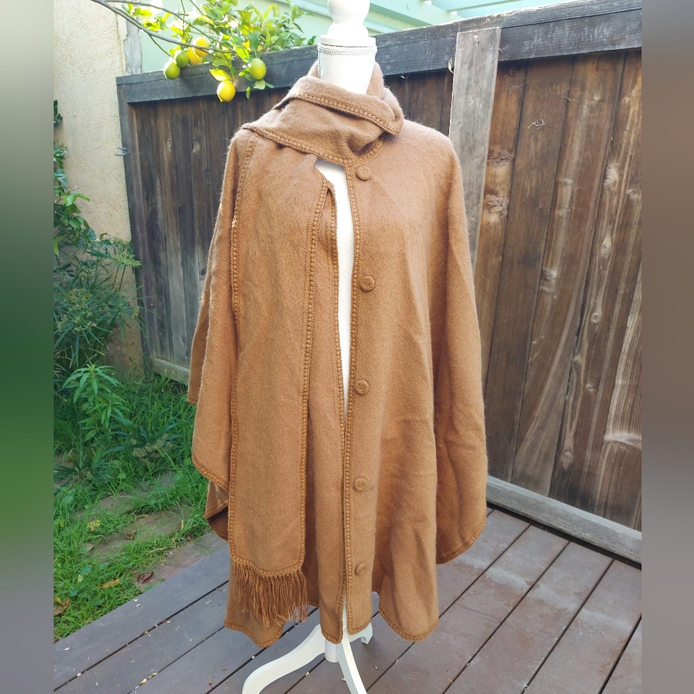 Alpaca Wool Poncho